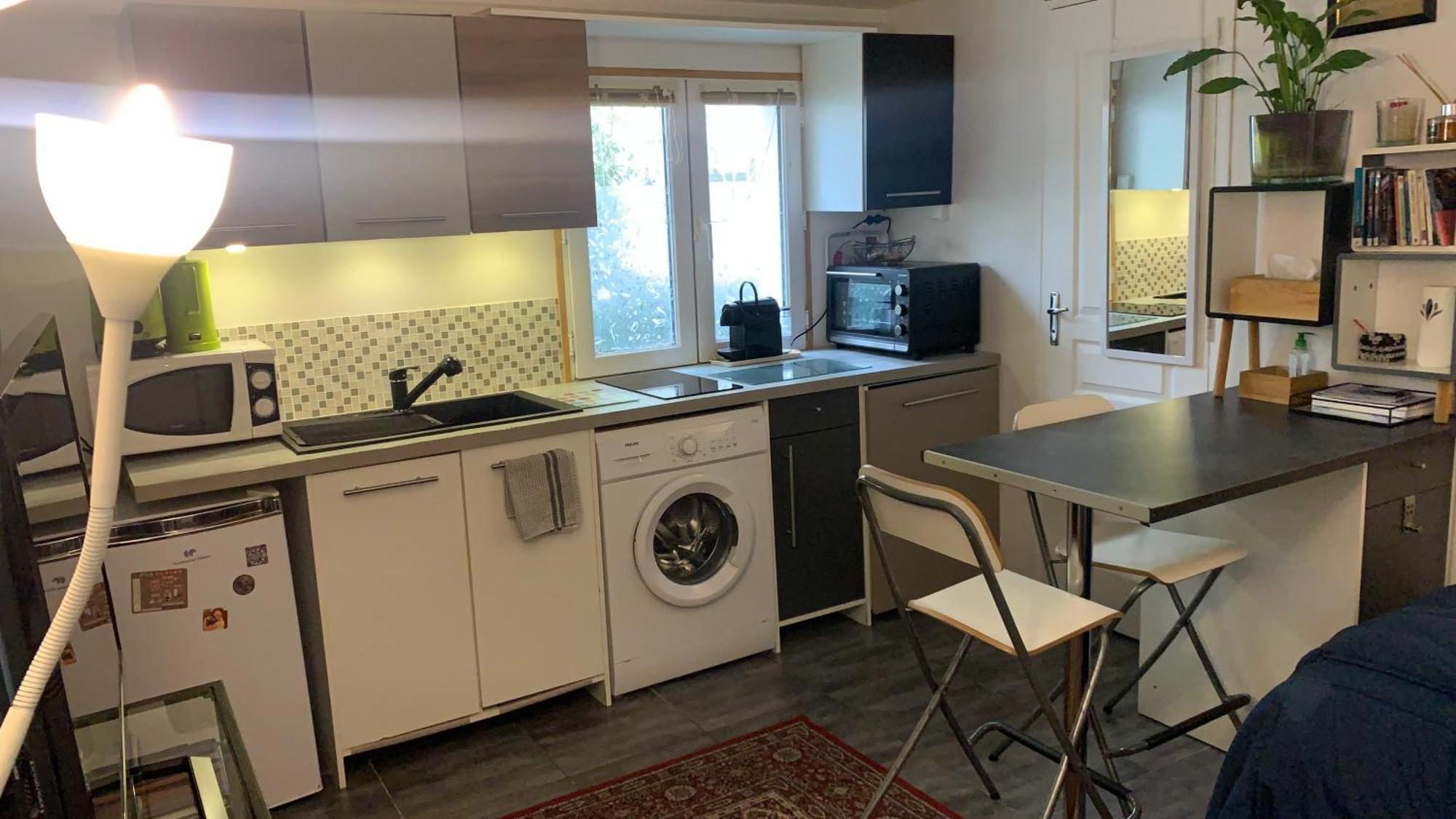 Adorable Studio 20M2 Aubervilliers Dış mekan fotoğraf